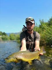 Tom Marble trout, July